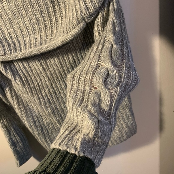 Grey off the shoulder sweater- Love & Liberty - Picture 6 of 7